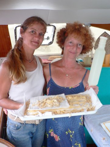 90- Pascale et Lia nous ont fait la Pasta 